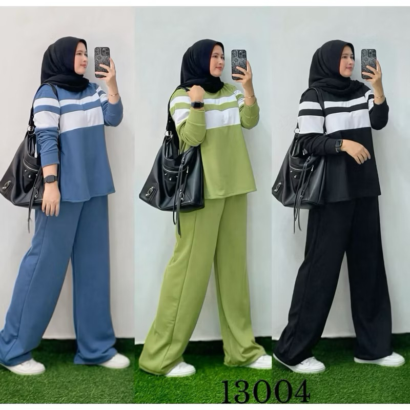 JELITA SET KULOT CRINKLE AIRFLOW // SETELAN JELITA // SETELAN KOMBINASI // ONE SET POLOS // SETELAN 