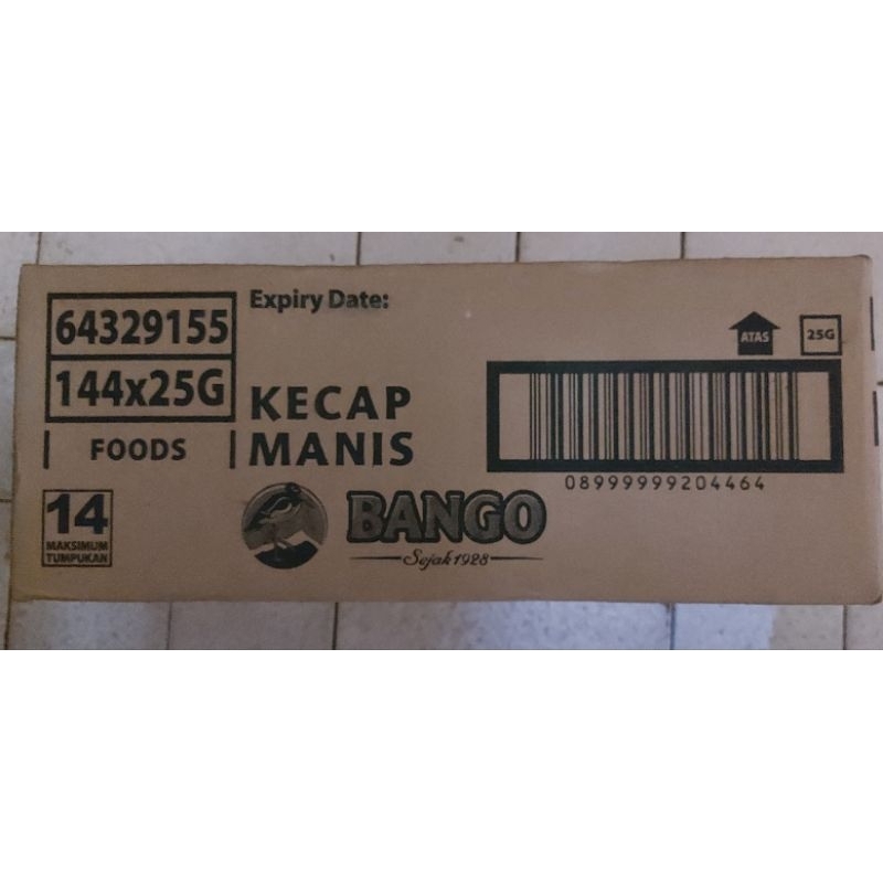 

Bango Kecap manis 25g renceng [dus]