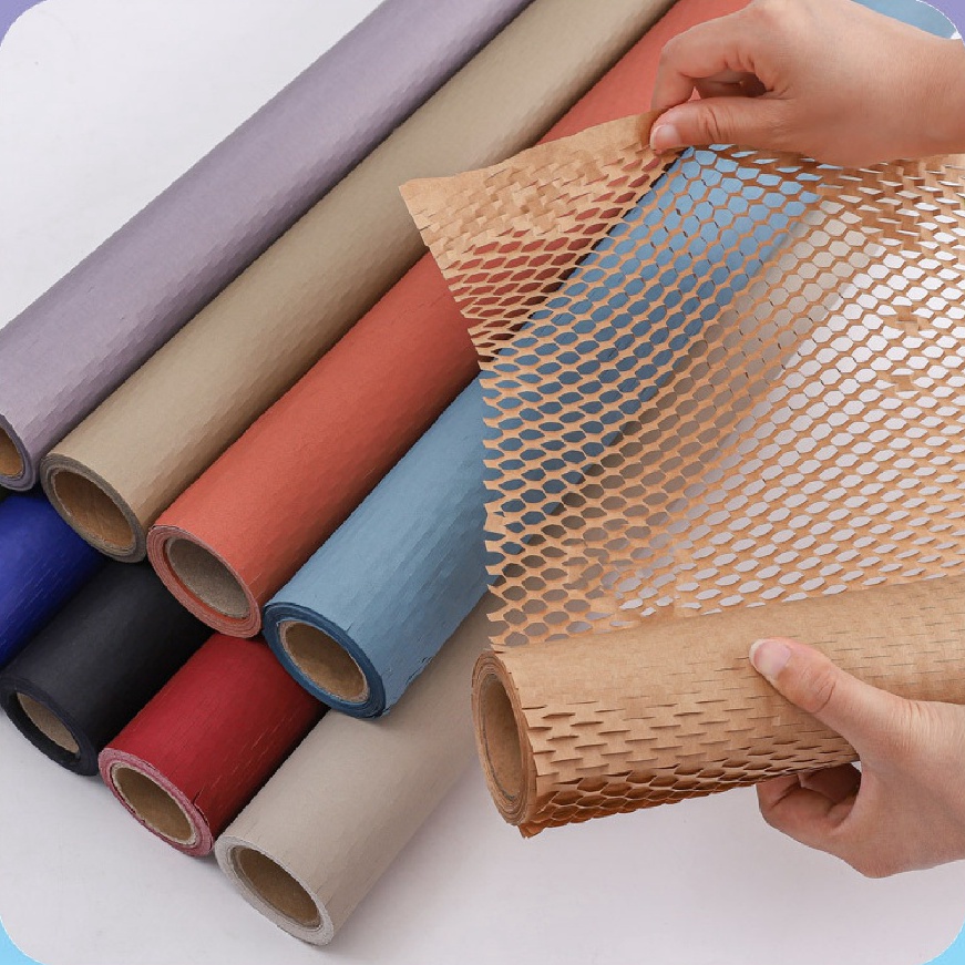 

KP8 Honeycomb Wrap Hexcel Wrap Kes Bubble Wrap Pelindung Ramah Lingkungan Honey Comb Wrap KB6296