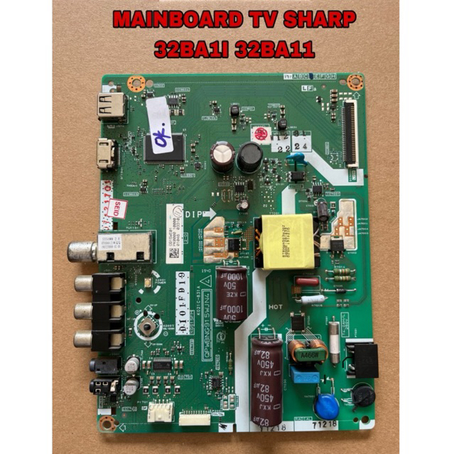 MB SHARP MAINBOARD 2T-C32BA1I 2T-C32BA1i 2T - C32BA1I 32BA1I 32BA11