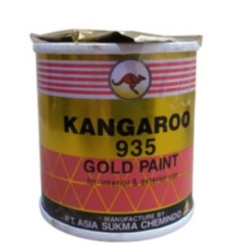 

KODE J53Q CAT WARNA EMAS KANGAROO GOLD 935 1 KG CAT MINYAK BESI PAGAR TEMPA KANGGURU KANGURUU 935 1KG