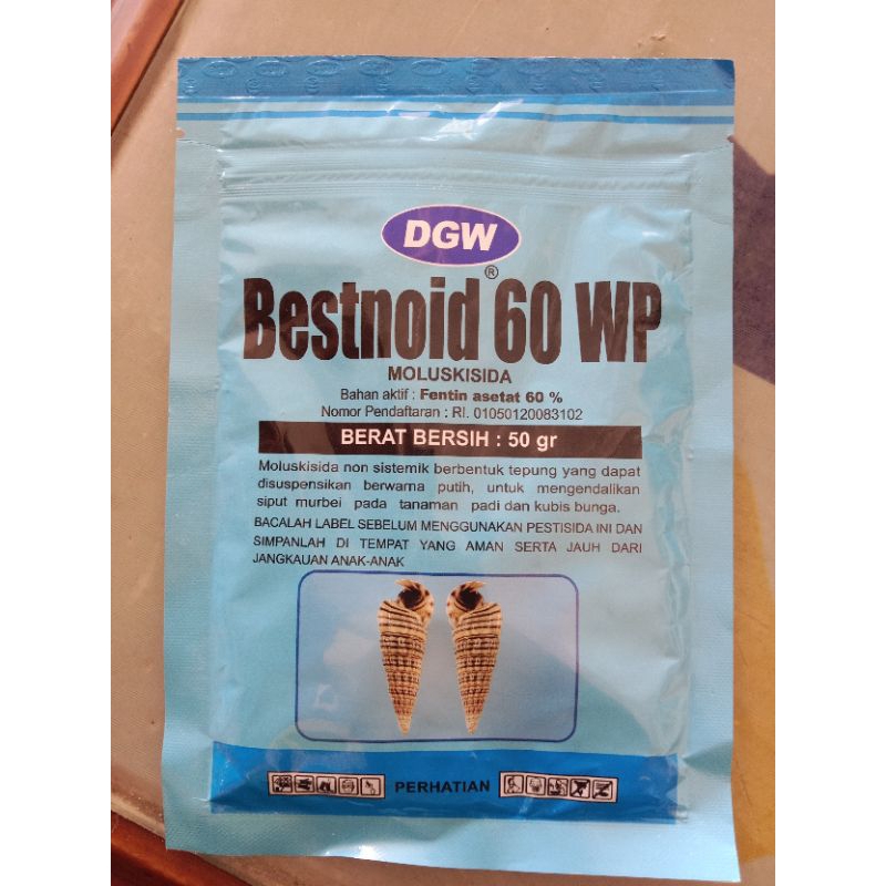 RACUN KEONG (Insektisida) BESTNOID 60 WP
