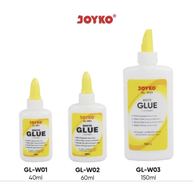 

Lem Glue White Joyko Gl-W01-03 (1btl)