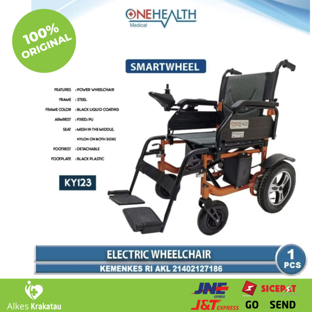 Kursi Roda Traveling Elektrik / Kursi Roda Elektrik KY-123 Onehealth