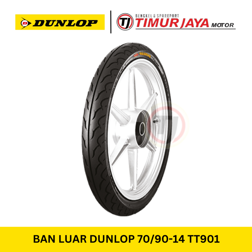 BAN LUAR DUNLOP 70/90-14 TT901