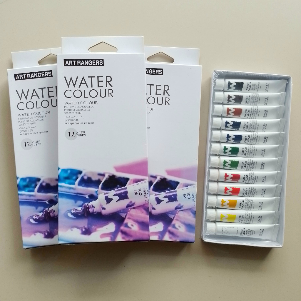 

Cat Air Water Colors Art Rangers 12ml 12 Warna ( Set ) [ Original ]