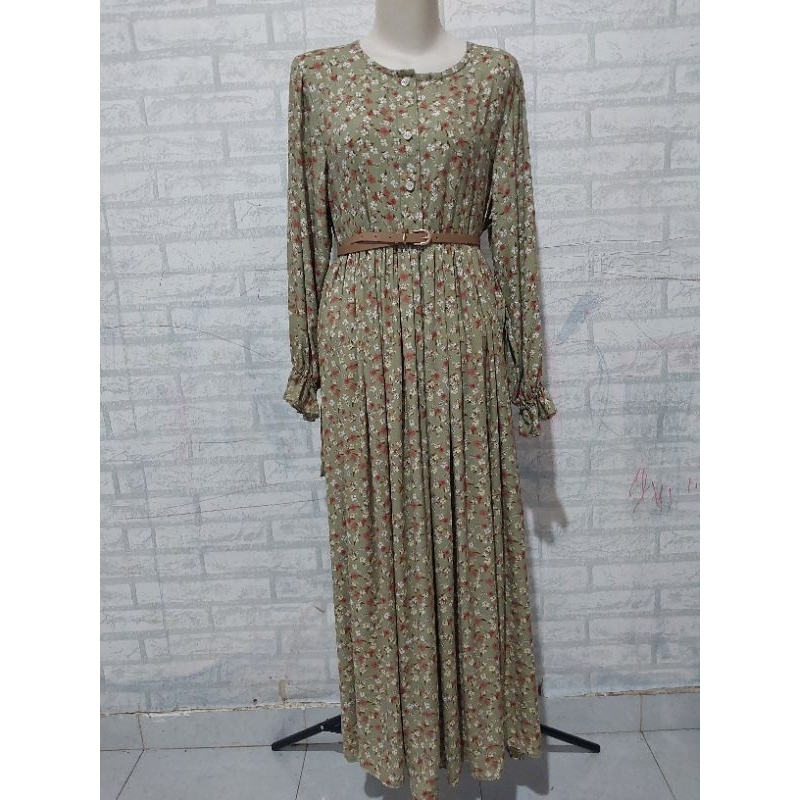 gamis rempel susun