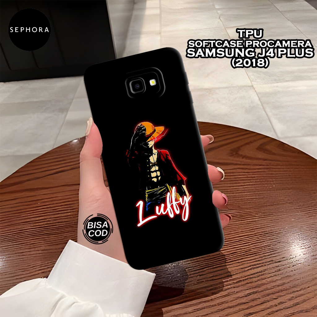 Case Samsung Galaxy J4 Plus 2018 - Fashion Case Anime - Softcase Samsung J4 Plus - Case Pro Camera -