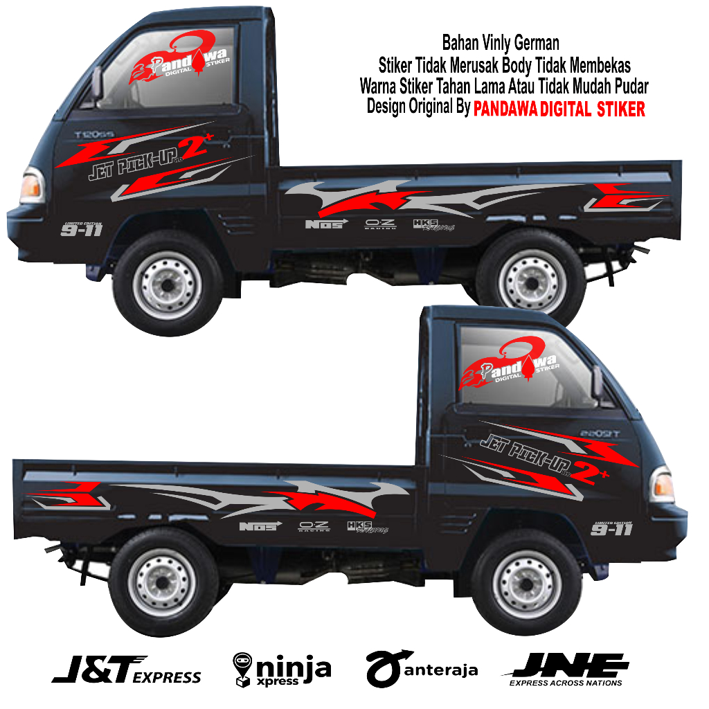 Stiker Mobil Pickup Futura Stike  Futura Suzuki Sport Stiker Variasi Mobil Pickup Carry