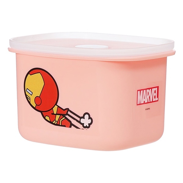 Miniso Bento Box Marvel Collection Iron Man - Red/Miniso Kotak Bekal