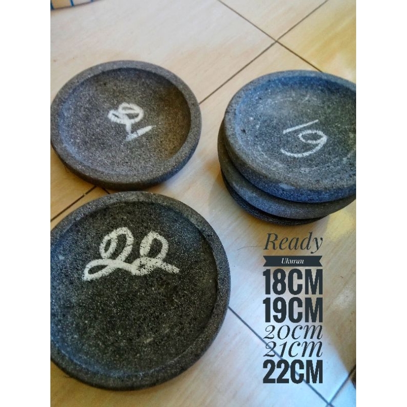 COBEK BATU ASLI MUNTILAN ULEG SAMBAL