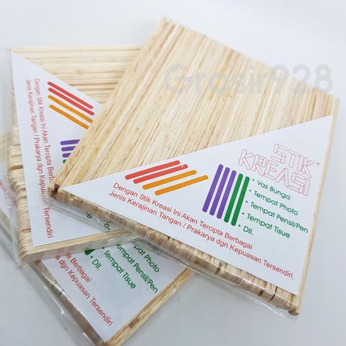 

STICK KAYU ES KRIM - STICK ICE CREAM ISI 50 PCS - STICK KREASI