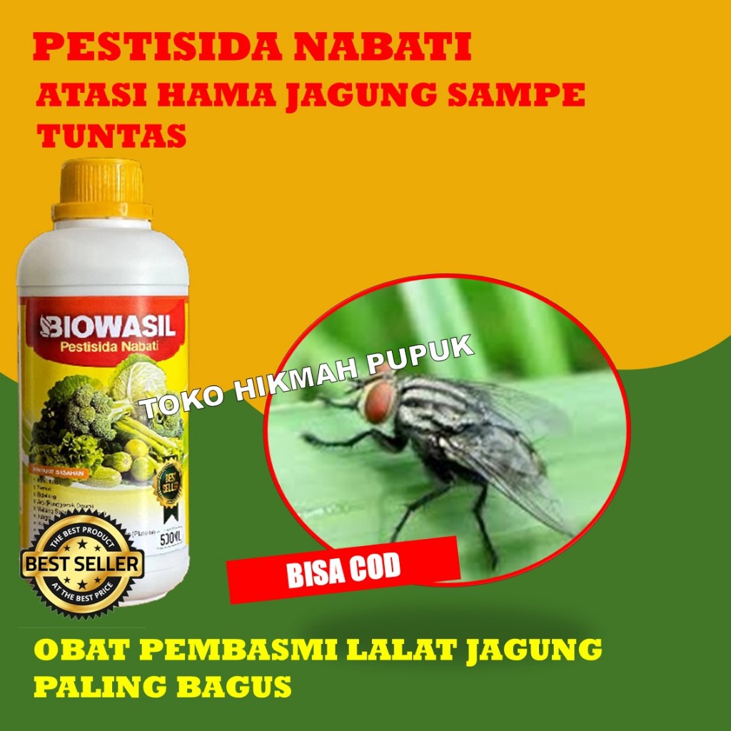 PESTISIDA NABATI BIOWASIL OBAT HAMA UNTUK JAGUNG PALING BAGUS - PESTISIDA NABATI UNTUK SAYURAN JAGUN