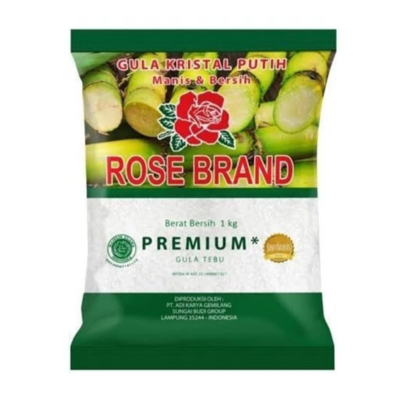 

Gula Pasir Rose brand 1kg