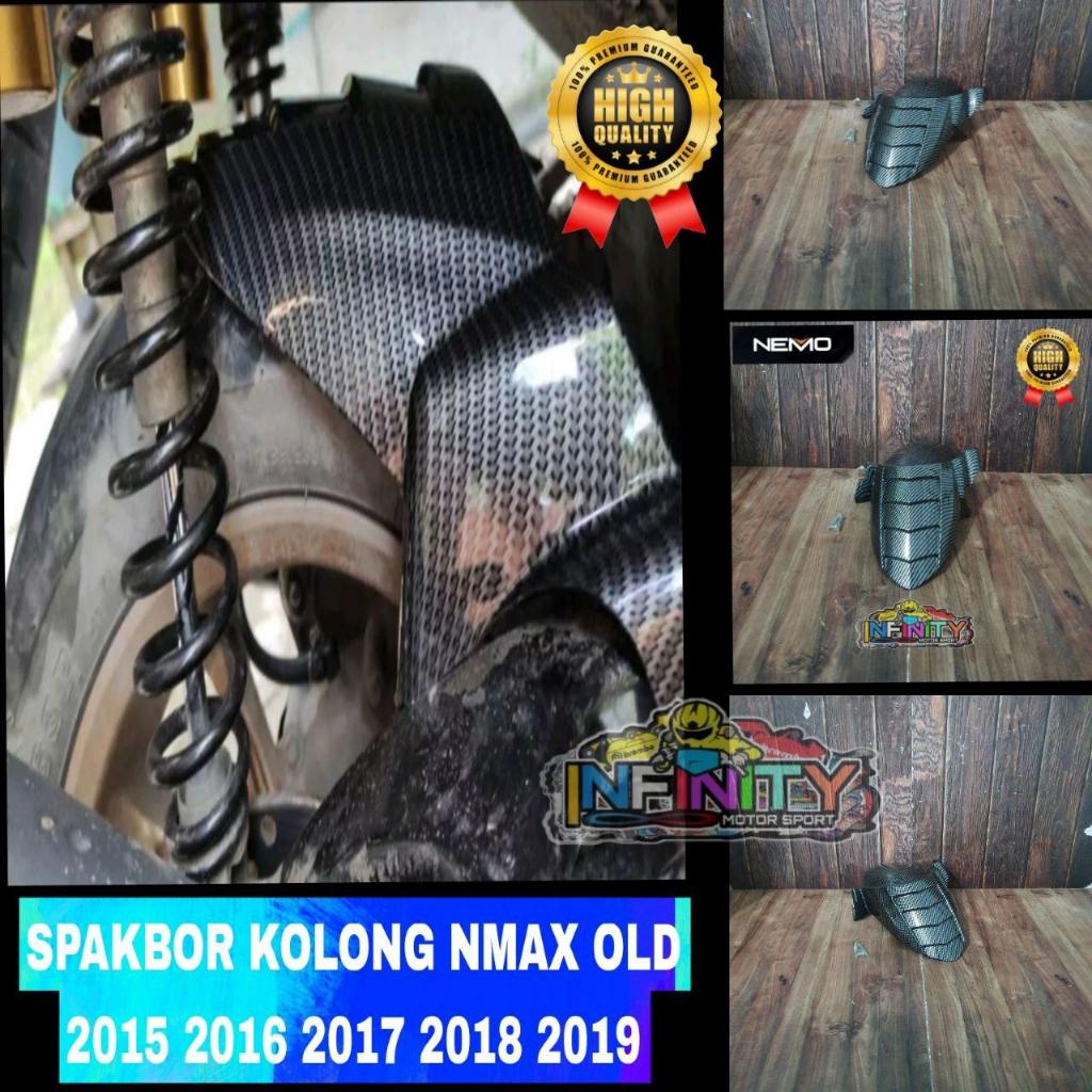 SPAKBOR KOLONG NMAX CARBON HUGGER NMAX CARBON NEMO 2015 2016 2017 2018 Aksesoris Baut Motor Motorcyc