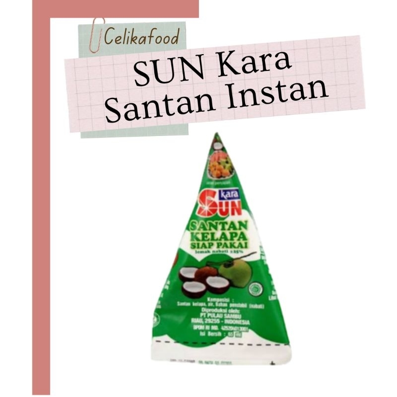 

Santan Kelapa Sun Kara 65 ml