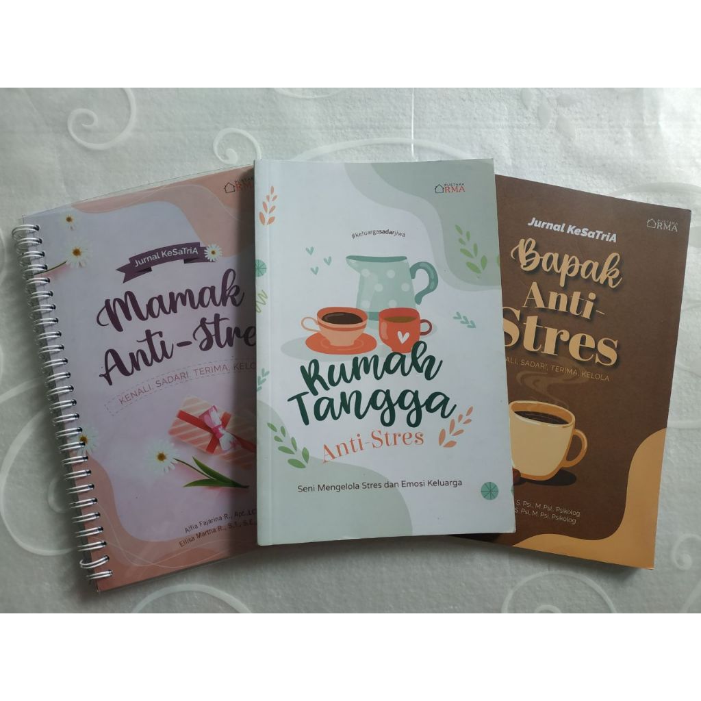 Rumah Tangga Anti Stress (Buku Seni Mengelola Stres dan Emosi Keluarga) - [Pustaka Hulwah x RMA]