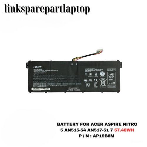 Baterai AP19B8M Battery Acer N19H3 Swift 3 SF313-53-59ZB SF314-511-54ZK SF314-59 TravelMate P4 TMP41