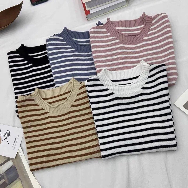 KAOS RAJUT WANITA LENGAN PENDEK ATASAN RAJUT