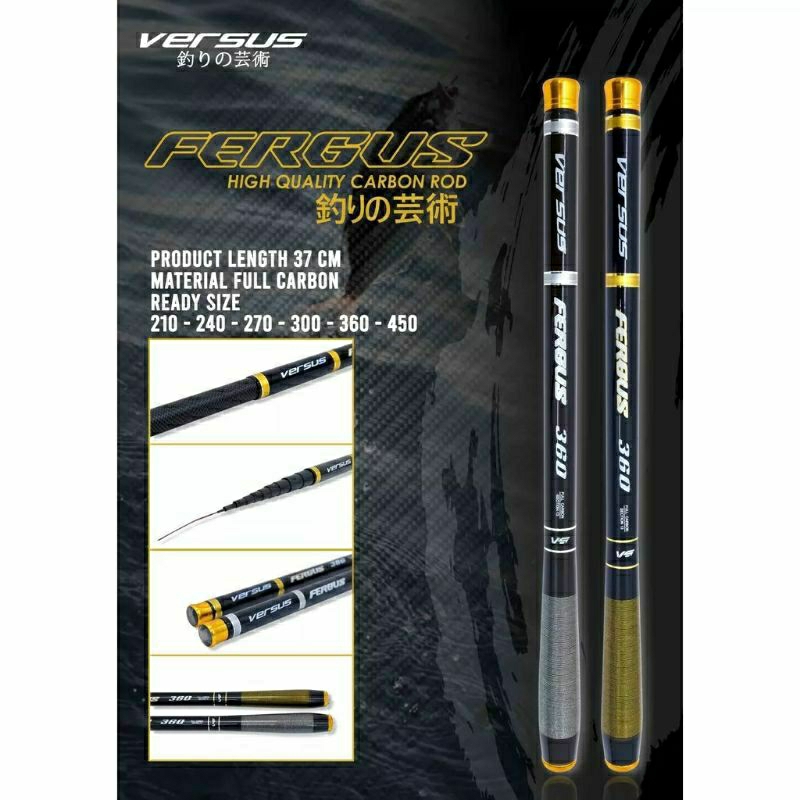 Joran Tegek Versus Fergus  210 |360 | Ruas Pendek