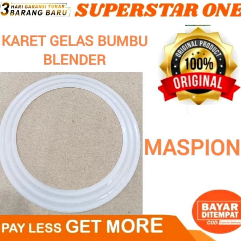 karet gelas bumbu blender maspion