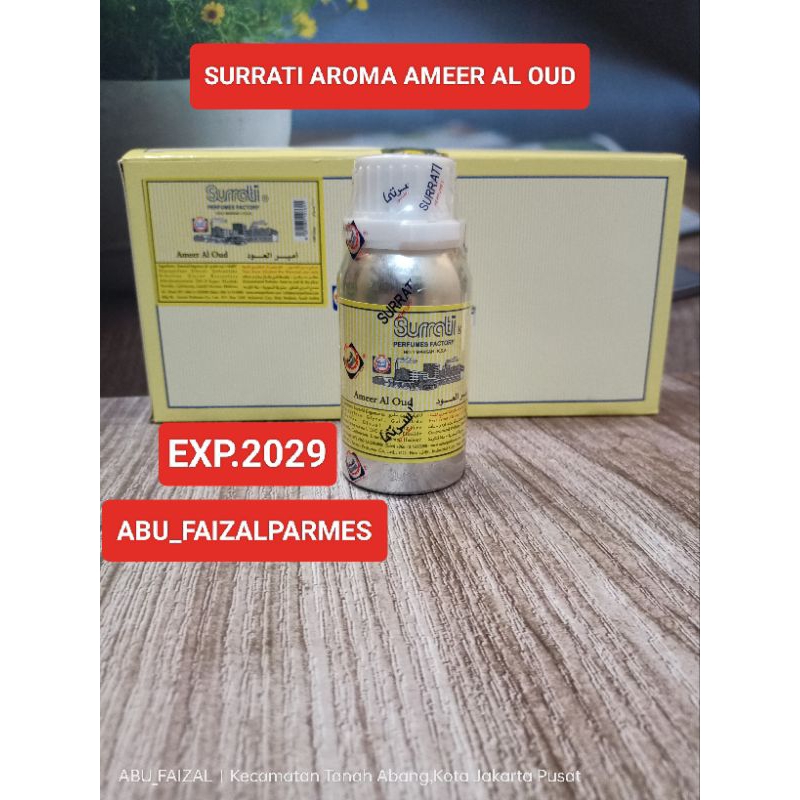 SURRATI AMEER AL OUD 100GR ASLI 100% SAUDI KSA