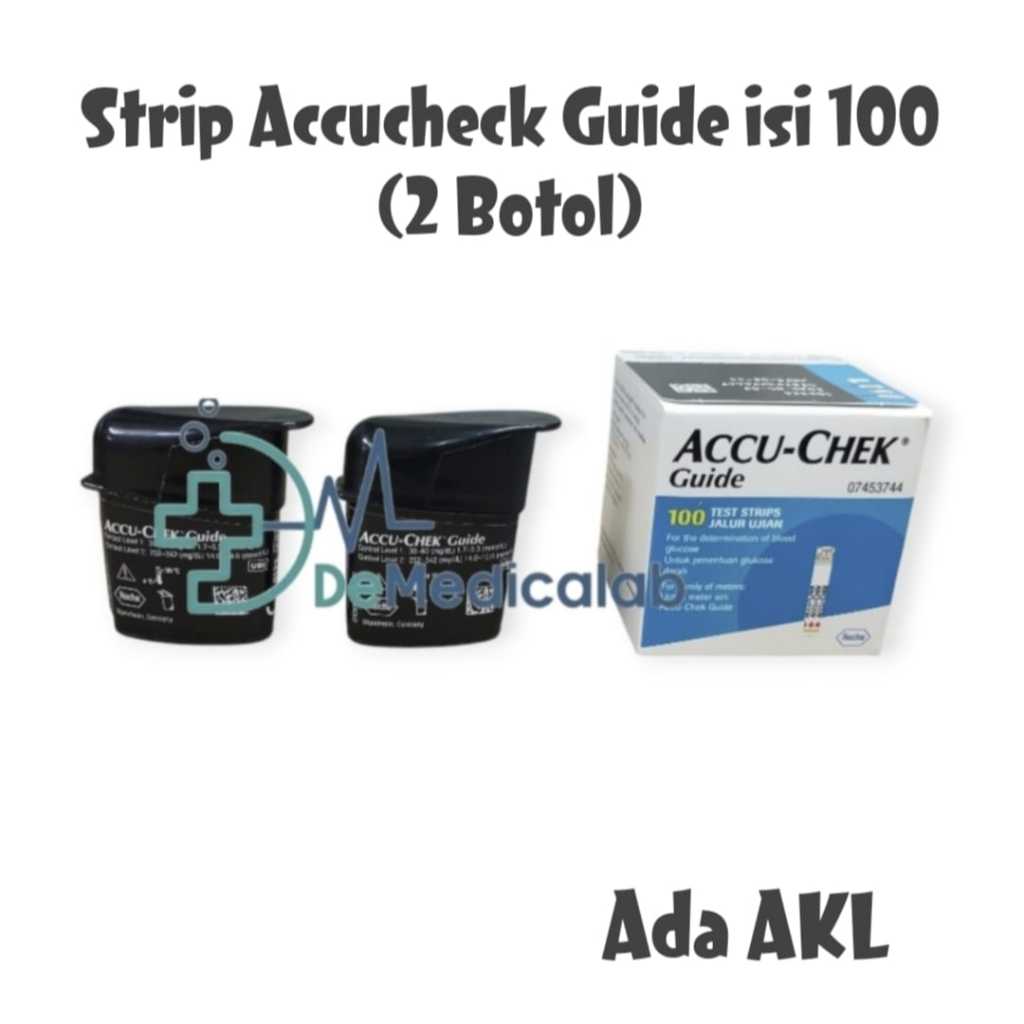 Strip AccuCheck Guide - Refill Test Strip Accu Check Guide