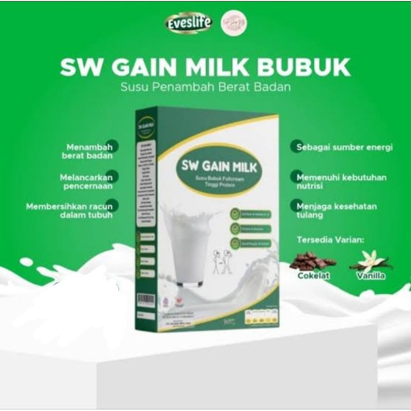 

Promo susu sw gain milk asli original BPOM super weigh gain protein bagus
