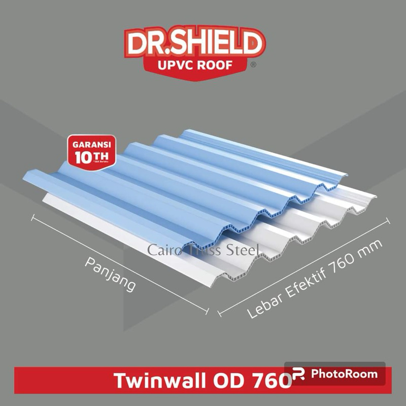 Atap uPVC - Dr. Shield