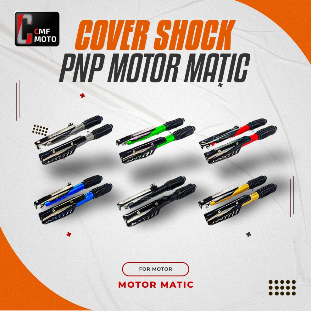 COVER SHOCK DEPAN MATIC PLUS KARET / ACCESORIES SHOCK DEPAN MATIC / COVER SHOCK DEPAN BEAT STREET / 