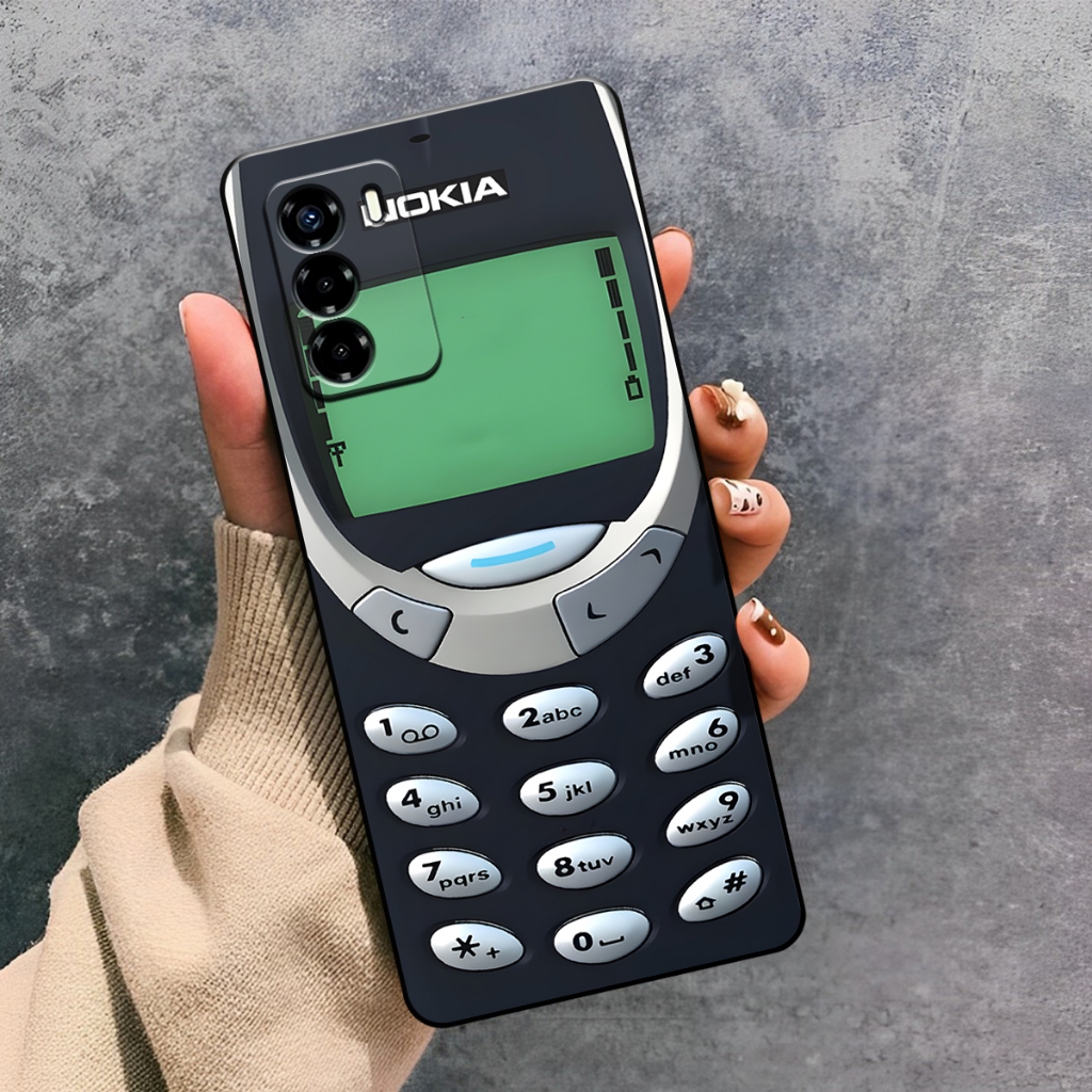 Softcase Handphone ZTE Blade V40 Vita Terbaru 2024 Case Fashion Motif Hp Jadul Soft Case Anti Slip P