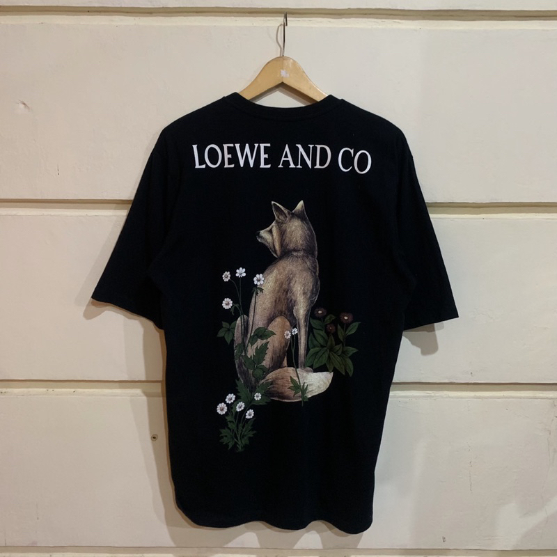 Loewe x William Morris Fox Tshirt