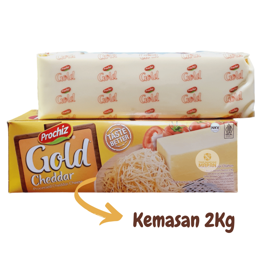 

Prochiz Gold 2Kg Keju Prochiz Gold Cheddar 2Kg