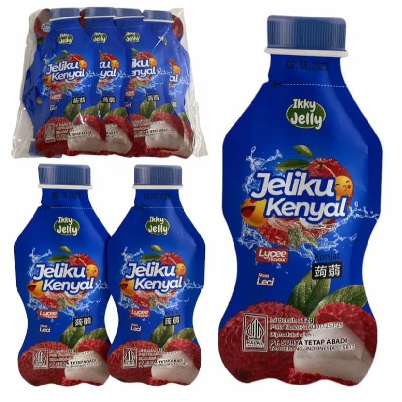 

JELIKU KENYAL KEMASAN BENTUK BOTOL 32gr