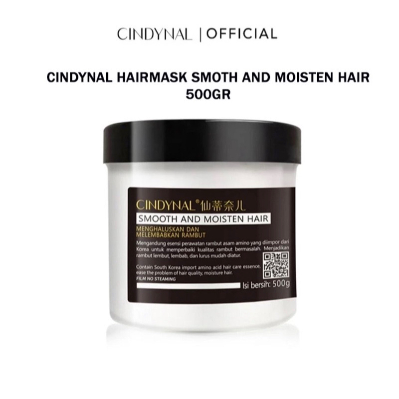 CINDYNAL Hairmask Smooth And Moisten Hair