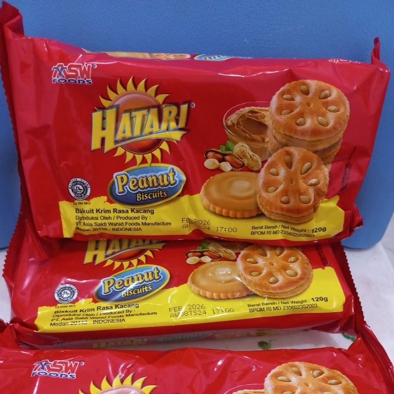 

Hatari Peanut Biscuits | Hatari Biskuit Kacang 120g