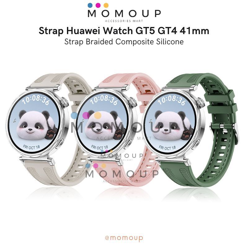 Strap Huawei Watch GT 6 / GT 5 41mm GT 4 41mm Silicone New Composite Tali Huawei Watch GT5 41mm Stra