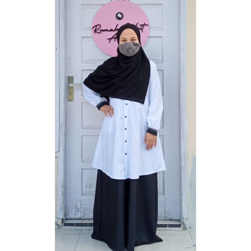 Gamis Hitam Putih (6) | Rumah Aisha