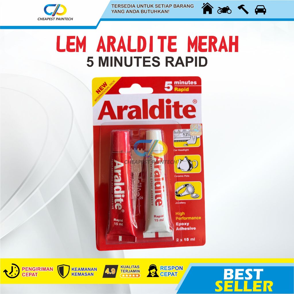 

LEM ARALDITE RED - ARALDITE 5 MINUTES RAPID