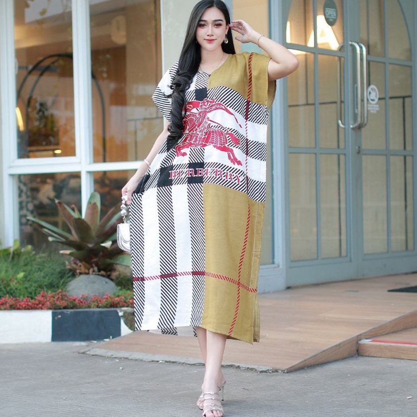 DASTER LOWO RESLETING DEPAN MOTIF KEKINIAN BRANDED-SN BAHAN RAYON HALUS ADEM LD 120 CM FIT XL BIG SI