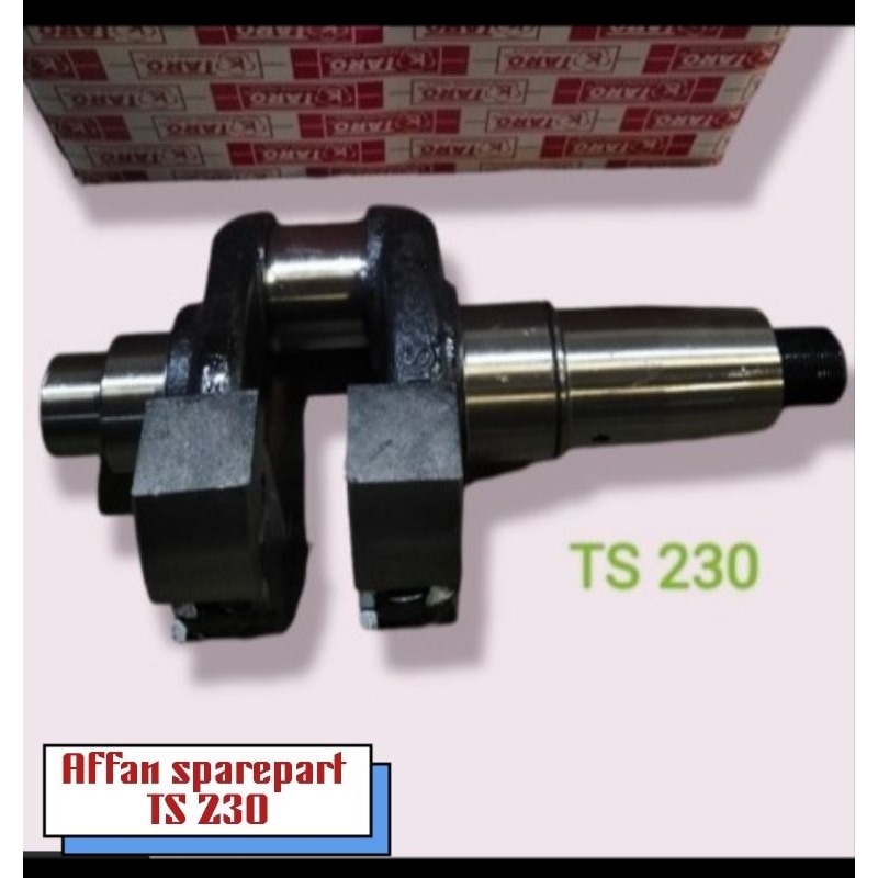 CRANKSHAFT YANMAR TS 230 / AS KRUK YANMAR TS 230 MESIN 23 PK