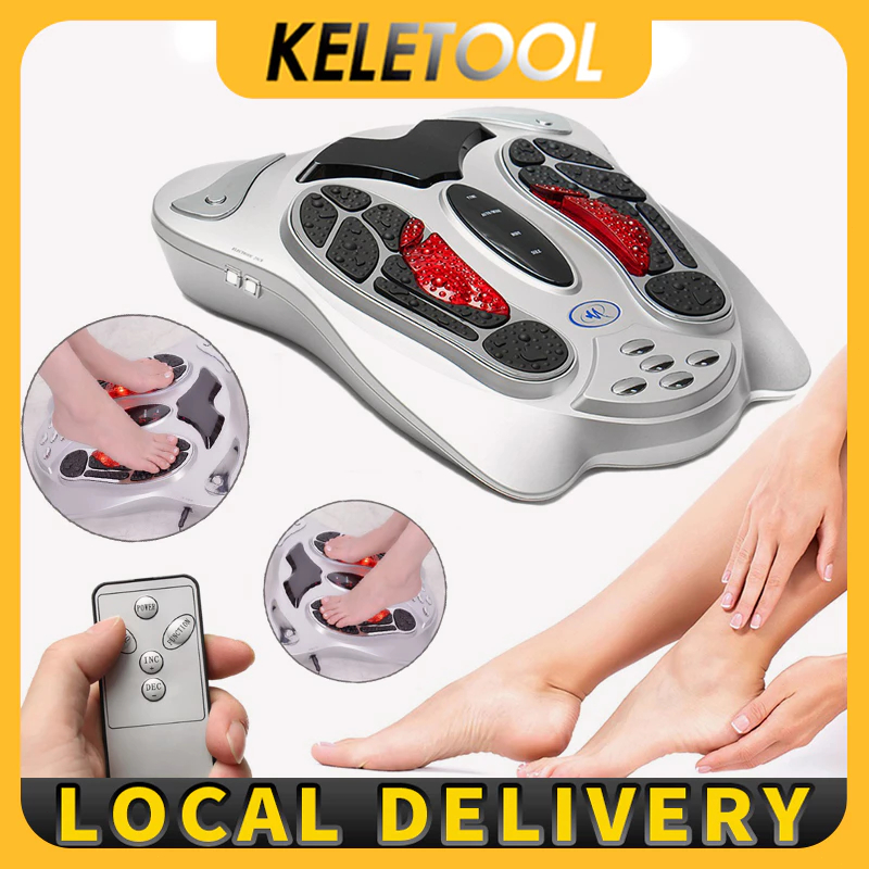 Pijat kaki elektrik dengan pemanas inframerah untuk meningkatkan sirkulasi darahMenguleniKompresiGet
