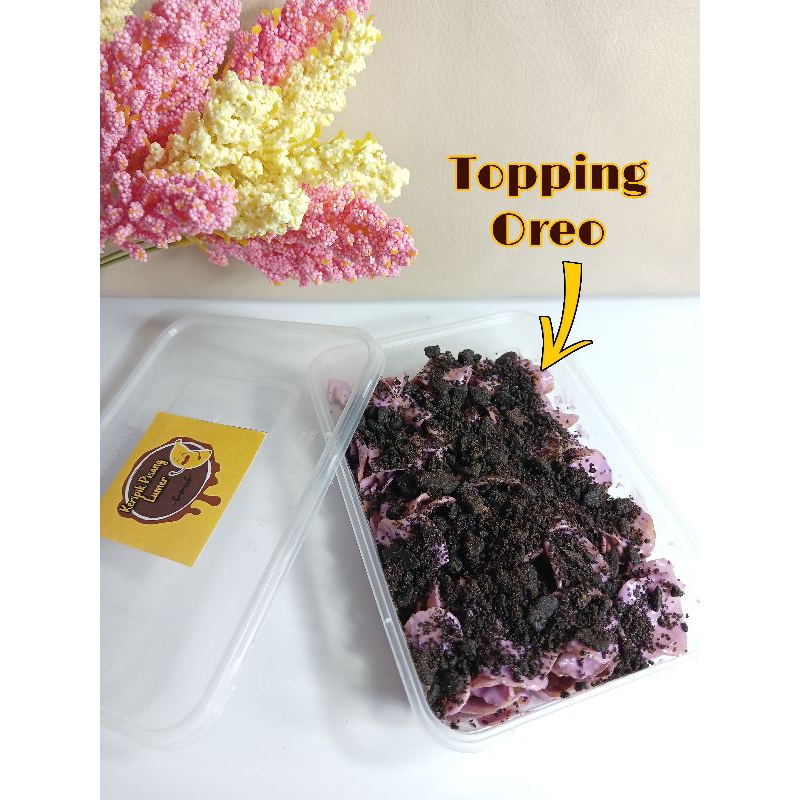 

Lezatoz_Genz Keripik Pisang Lumer + ToppingKemasan 500MlCemilan Cruchy