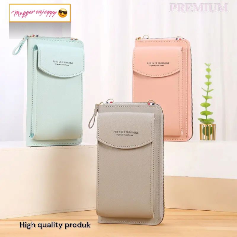 Tas selempang wanita forever young fleksibel ,Tas HP ,Dompet Hp wanita ,Tas Hp wanita