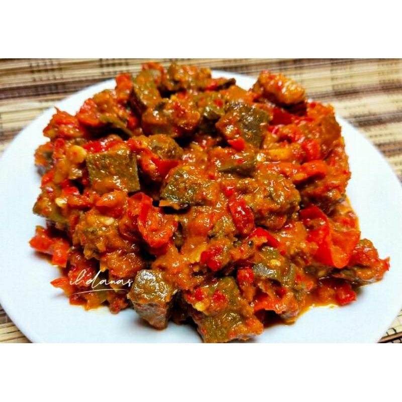 

sambal goreng hati pedas