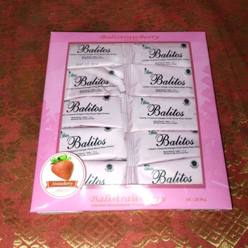 

BALISTRAWBERRY COKLAT ISI 20PCS