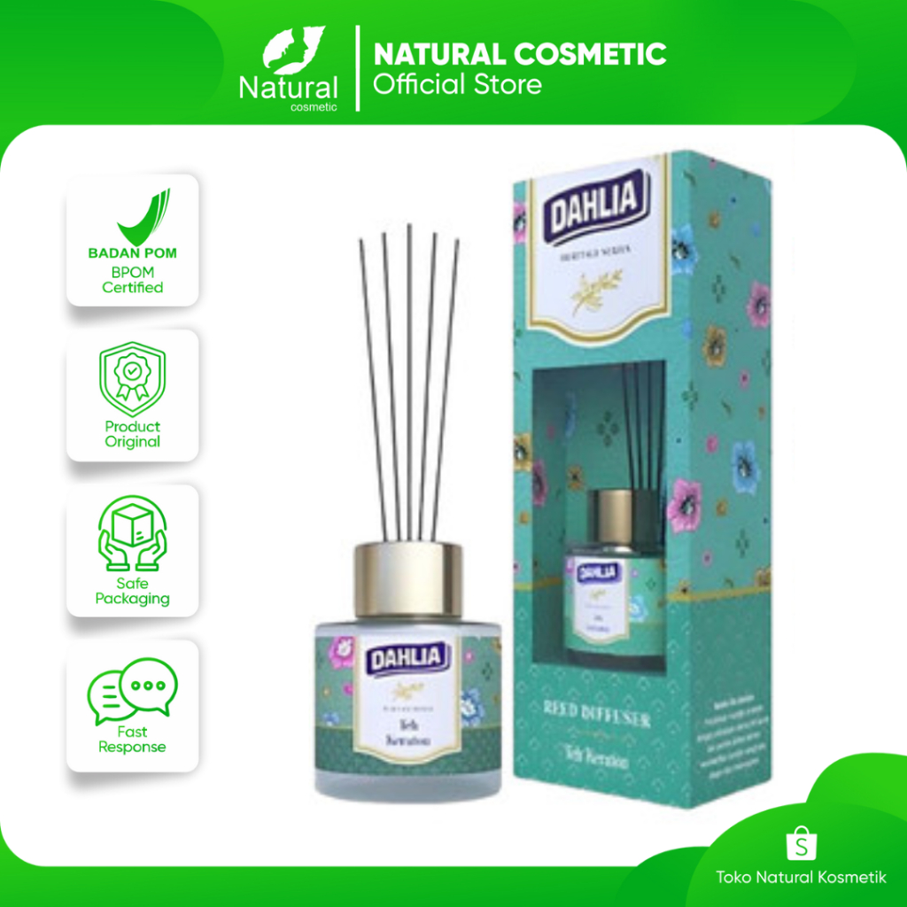 Dahlia Reed Difuser Teh Keraton