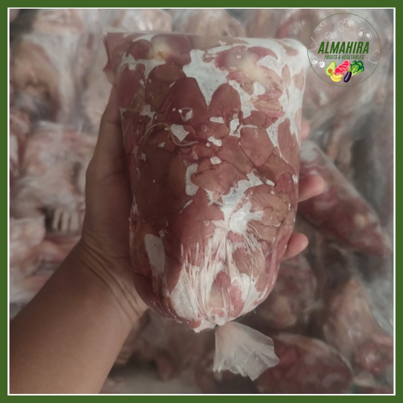 

Jeroan Ayam Pejantan 1 KG / Hati dan Ampela / Ayam Kampung / Ayam Super