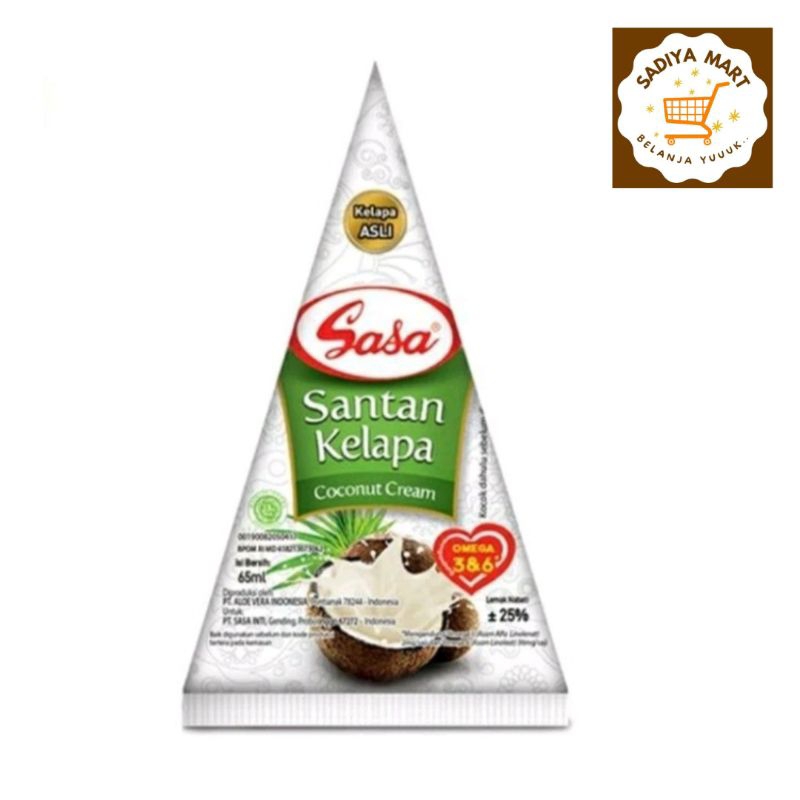 

Santan Sasa Instant cair 65 ml