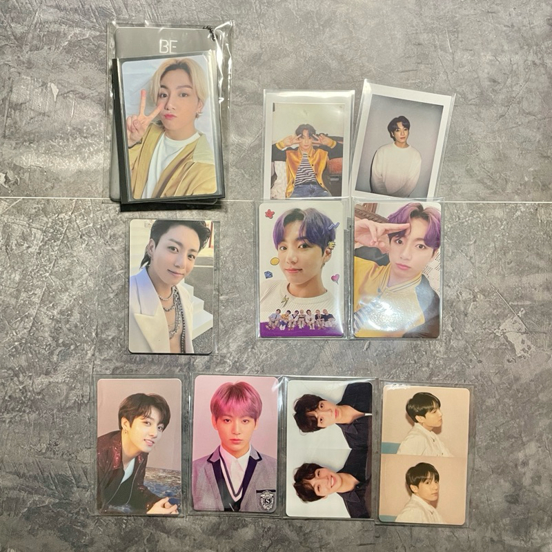 PC photocard Jungkook be essential POB weverse deco kit golden love yourself tear answer photostrip 